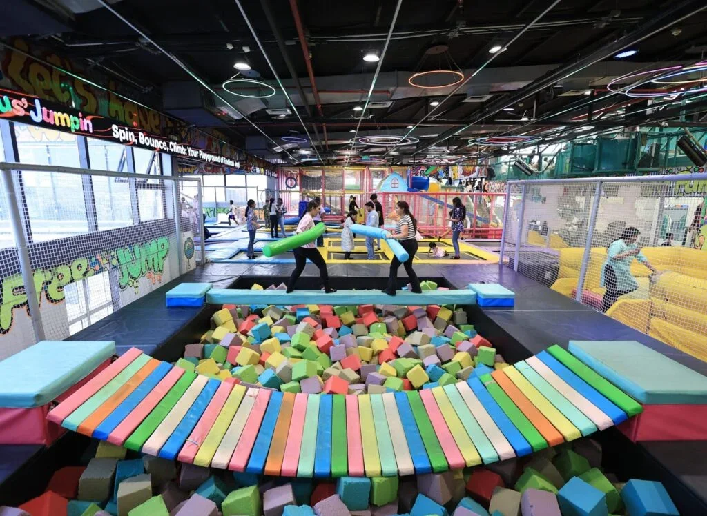 Trampoline park in kolkata