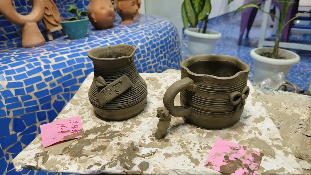 art rikshaw kolkata, pottery